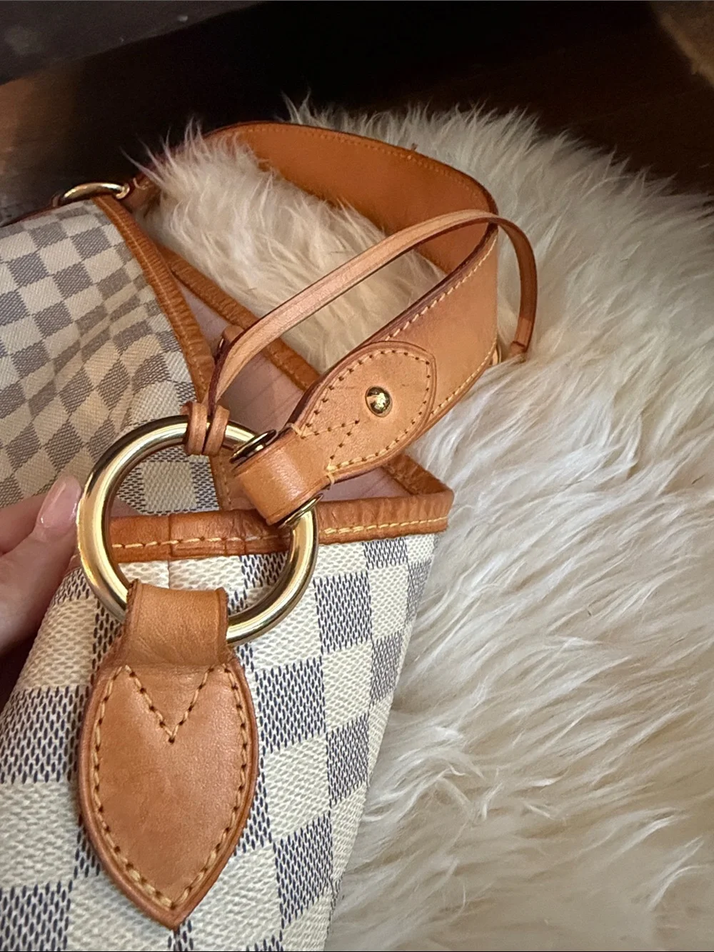 Louis Vuitton Damier Azur Delightful